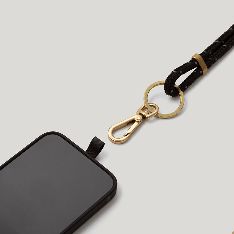 Universal Phone Lanyard (Black Reflect)