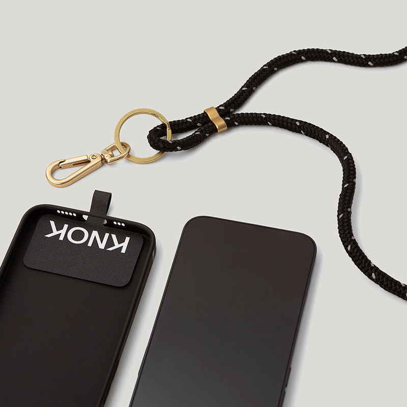 Universal Phone Lanyard (Black Reflect)